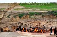 Yanar Dag, natural gas fire in Azerbaijan 